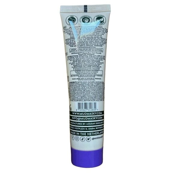 Mudmasky Vitamin Infused Scalp Serum Dandruff Control Soothes Repairs 2oz 60mL - Picture 2 of 2